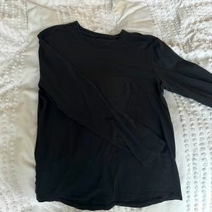 lululemon worn once black long sleeve
